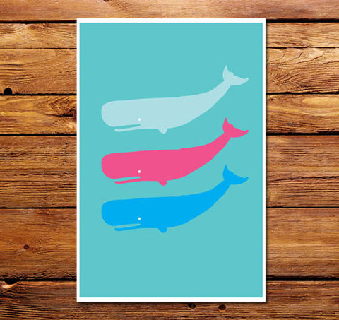Three Whales Poster