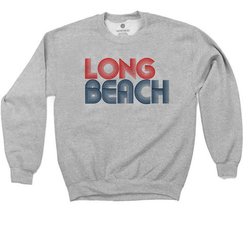 Long Beach 76 Sweatshirt - Heather Grey