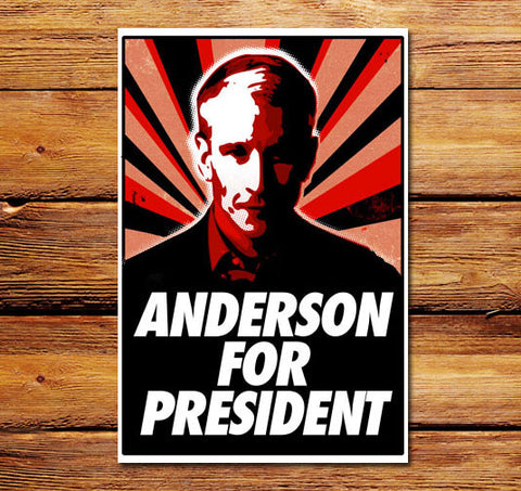 Anderson For President Poster