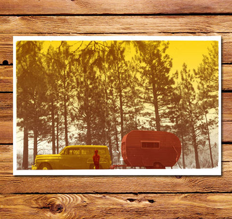 1950's Camping Poster