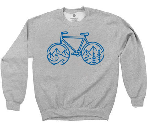 Cycle Nature - Sweatshirt - Heather Grey