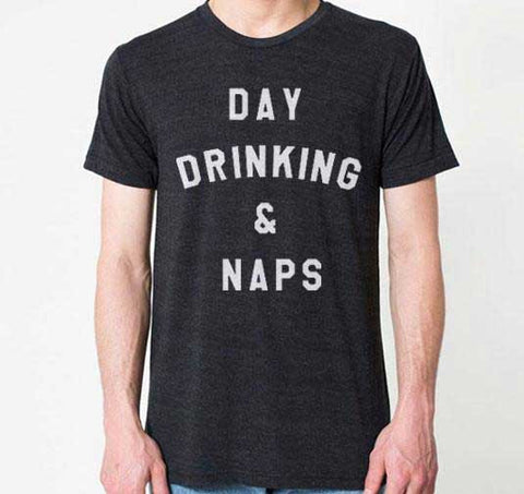 Day Drinking & Naps - Heather Black