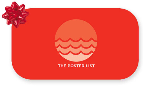 The Poster List Gift Card