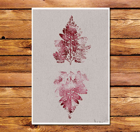 Red Leaves Poster