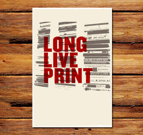 Long Live Print Poster