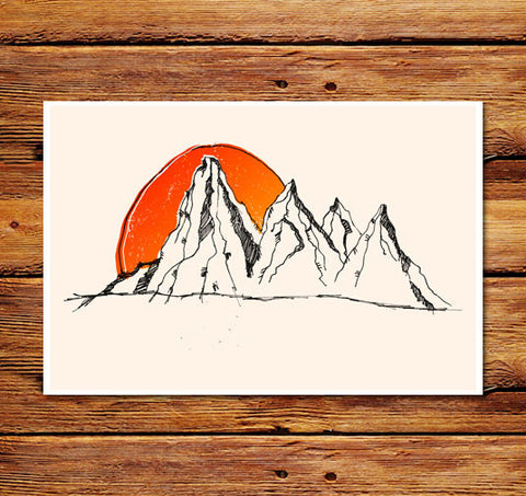 Mountain Escape Poster