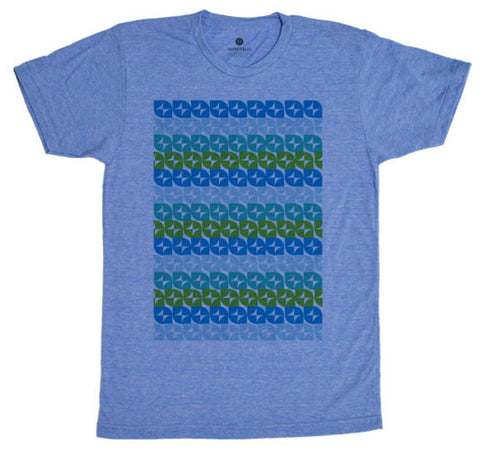 Pattern One TriBlue T-Shirt