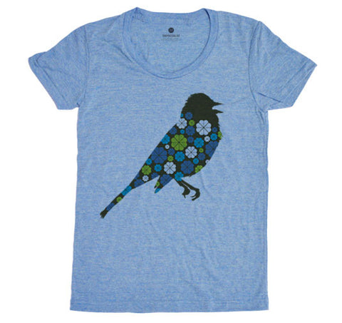 Pattern Birdie - Blue