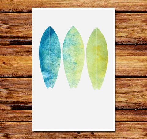 Watercolor Boards Poster