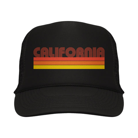 California Bars Trucker Hat - Black