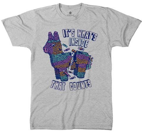 It's Whats Inside That Counts - Heather Grey