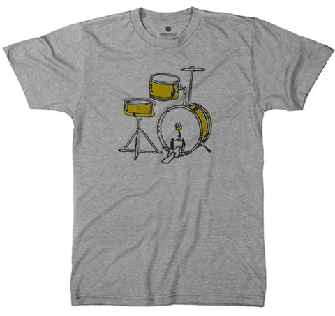 Drums Yellow - Heather Grey