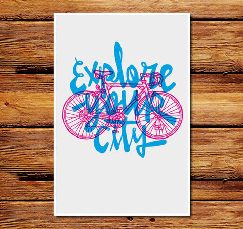 Explore Your City Poster