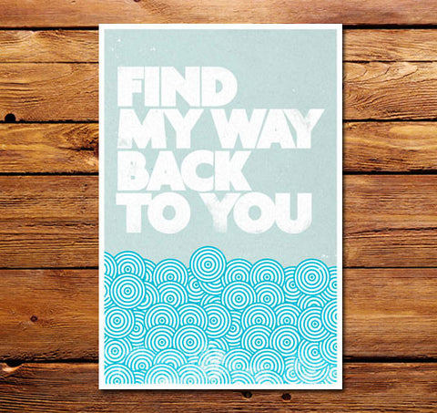 Find My Way Back To You Poster
