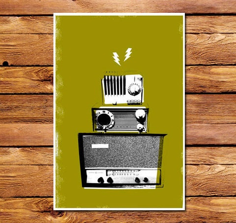 Green Radios Poster