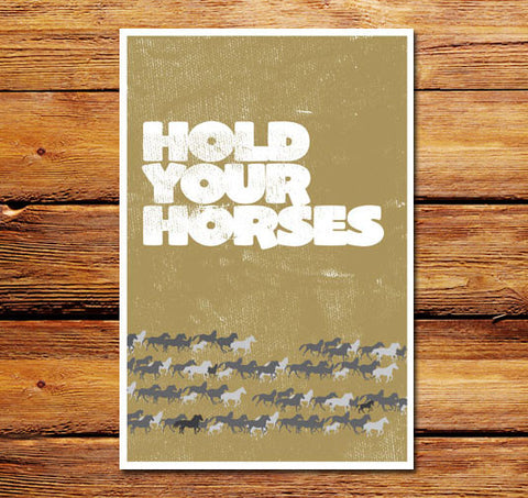 Hold Your Horses Poster