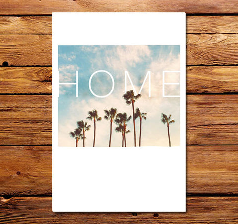 Home Palms Poster