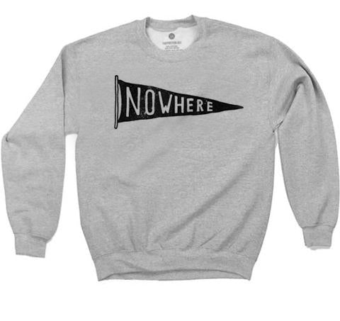 Nowhere - Sweatshirt - Heather Grey