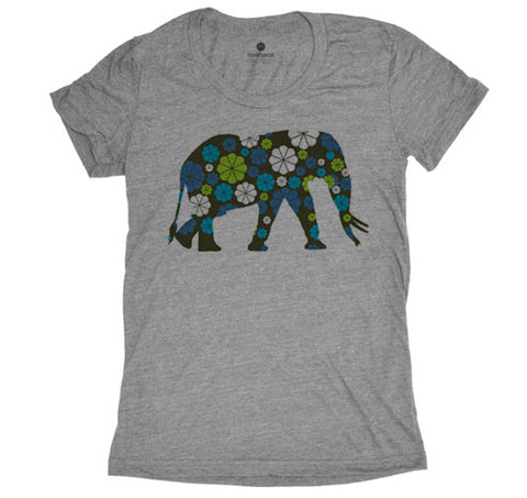 Pattern Elephant - Grey
