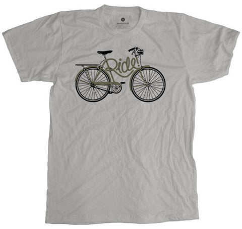 Ride Frame New Silver T-Shirt
