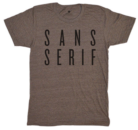 Sans Serif - TriCoffee