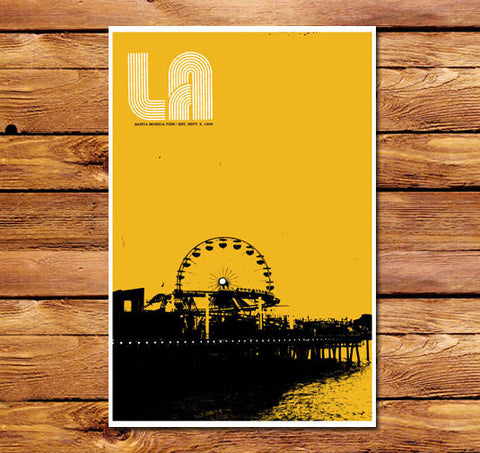Santa Monica Pier Poster