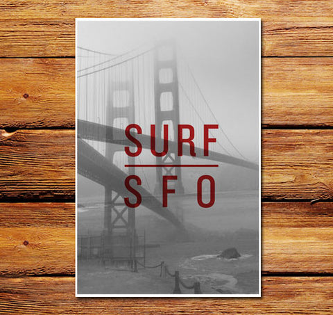 Surf SFO Poster