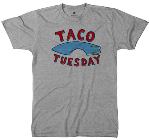 Taco Tuesday - Heather Grey T-Shirt