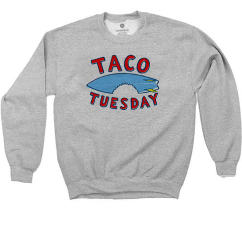 Taco Tuesday - Sweatshirt - Heather Grey