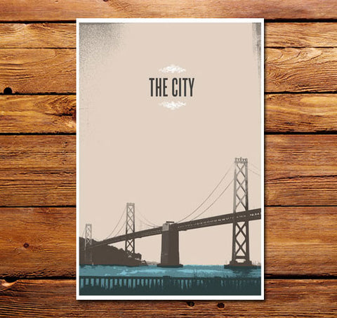 The City SF Poster