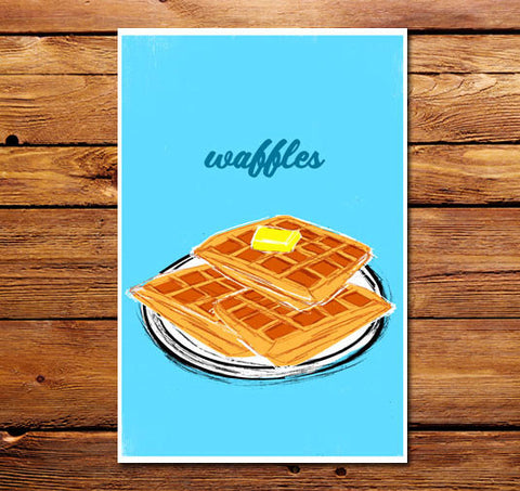 Waffles Poster